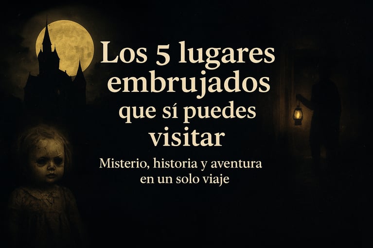 👻 ¿Te atreves? 5 lugares embrujados del mundo que puedes visitar (si te atreves a hacerlo)